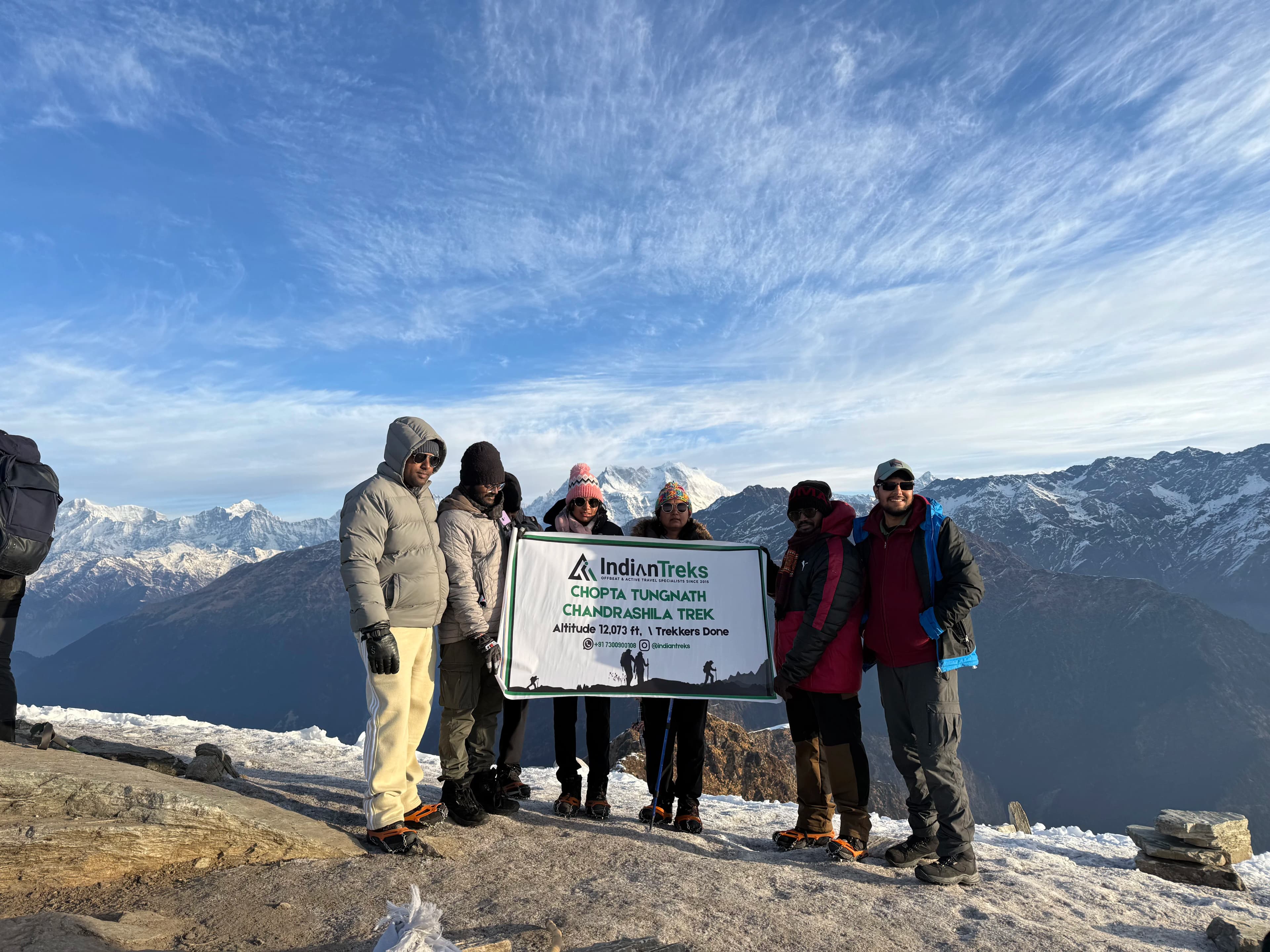 Auli Chopta Tungnath Chandrashila Trek photo 6