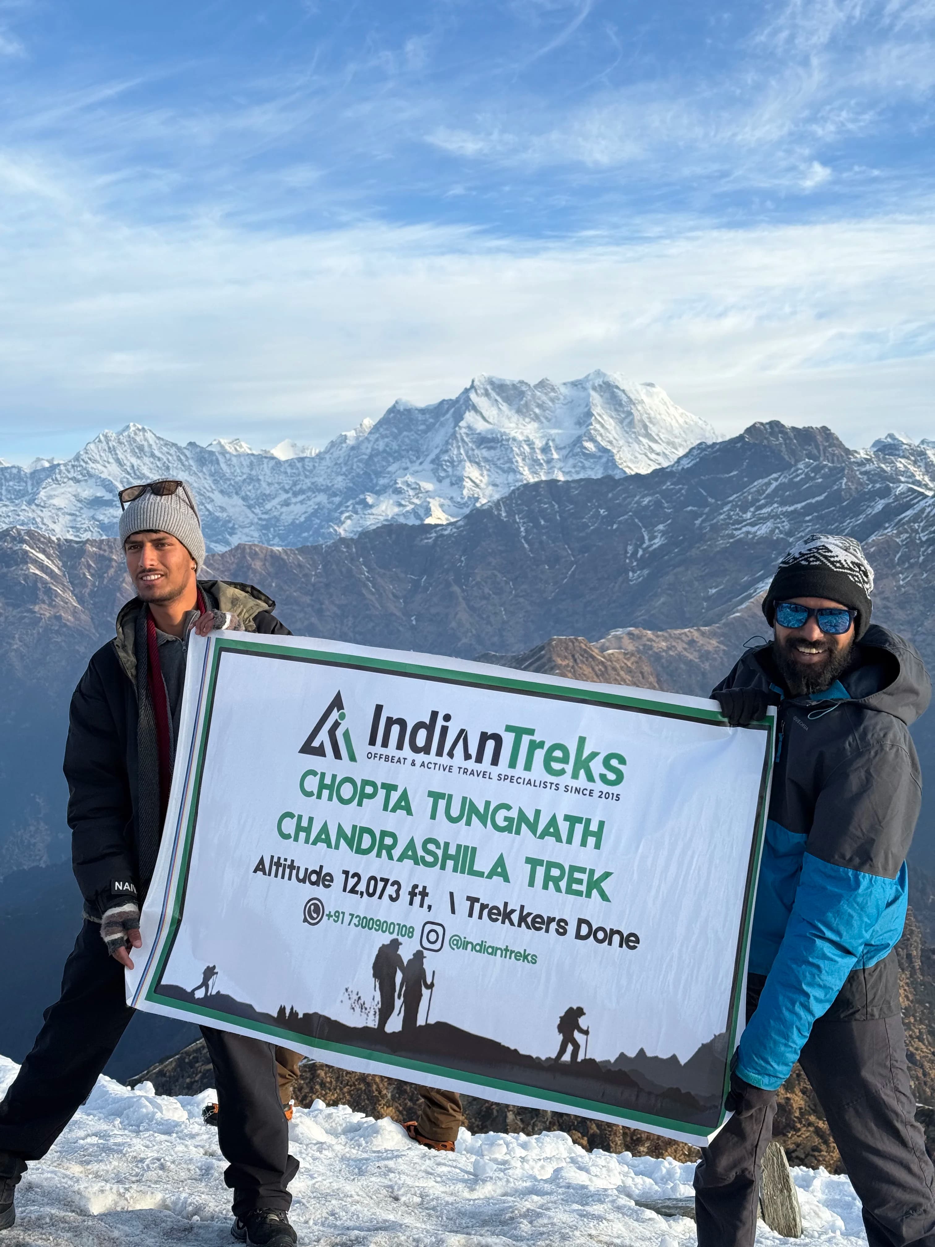 Auli Chopta Tungnath Chandrashila Trek photo 5